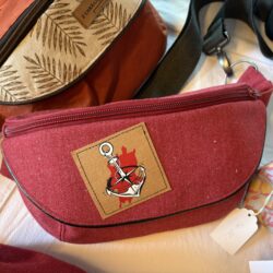 Bauchtäschli rot mit Anker